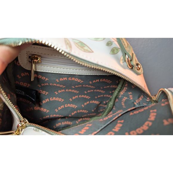Our Universe Marvel Groot Floral/ Vine Mini Backpack - BoxLunch Exclusive - Picture 8 of 9